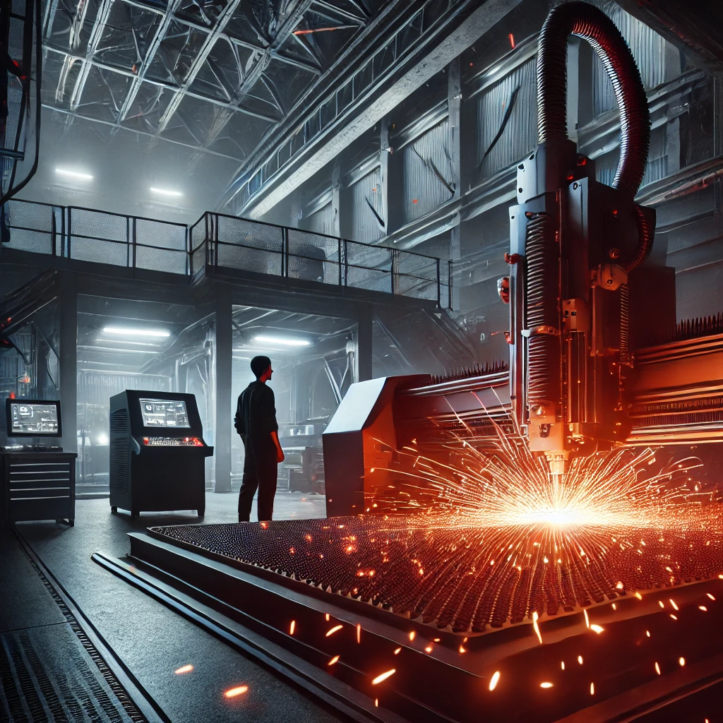 High-tech laser cutting